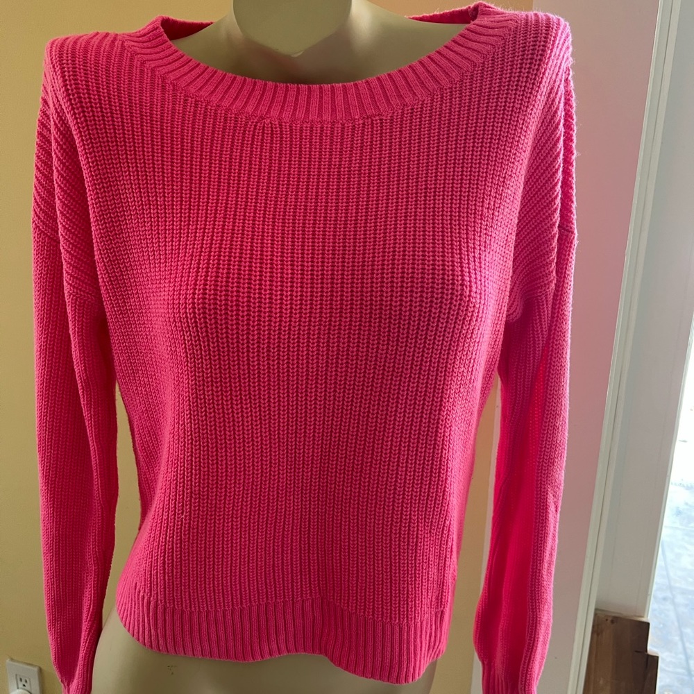 Hollister knitt boat neck top